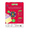 Vibrant red Dot it Mandala Art activity kit for children with dot sticker mandala designs