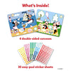 Mickey Mouse and Friends themed art canvases with sticker sheets for kids ages 3-7