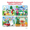 Disney-themed wooden jigsaw puzzles featuring Mickey and Friends for ages 3 to 7