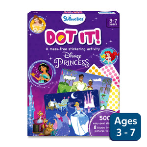 Disney Princess Dot It sticker activity kit for ages 3-7 with no mess sticker art