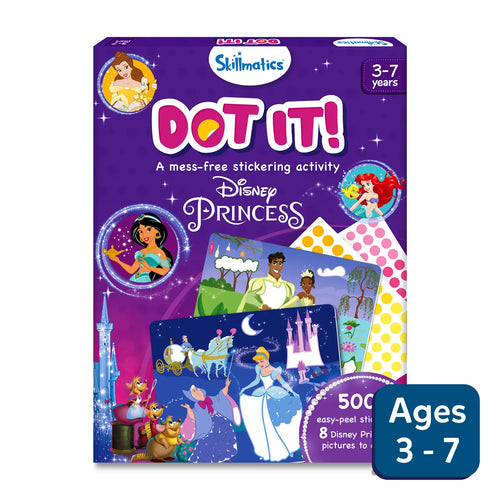 Disney Princess Dot It sticker activity kit for ages 3-7 with no mess sticker art