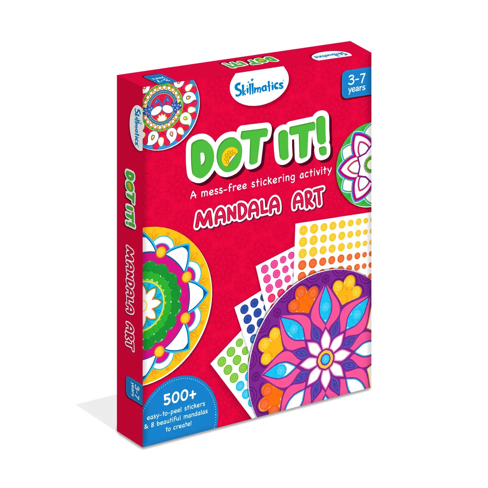 Dot it! - Mandala Art | No Mess Sticker Art (ages 3-7)