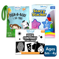 High Contrast Essentials Bundle (ages 0-18 months)