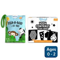 Quiet book and flashcard set for children from Infant Essentials Combo ages 1-4