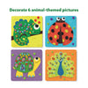 Colorful animal-themed craft pictures for decorating in The Ultimate Animal Art Bundle
