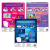 Three boxes of Disney characters craft kits for children ages 4-9 in Foil Magic Wonderland