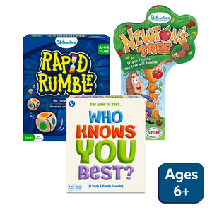 Educational board games for all ages from the Family Game Night Bundle (ages 6+)