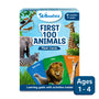 Box of First 100 Animals flash cards for toddlers aged 1 to 4 years
