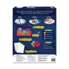 Children’s foil art activity kit with space-themed designs from Foil Fun Up in Space