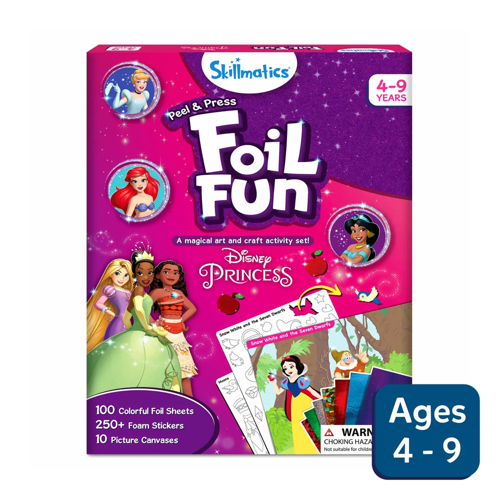 Foil Fun Disney Princess | No Mess Art Kit (ages 4-9)