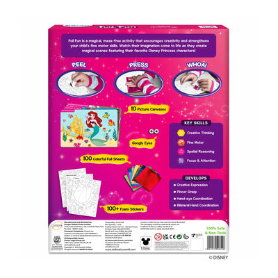 Disney Princess-themed magical mess-free art kit for creativity and fine motor skills development