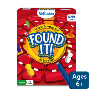 Found It Board Game for Families and 2-5 Players with Smart Scavenger Hunt Theme