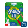Kids playing Found It Outdoor Edition smart scavenger hunt game outdoors