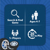 Found It! Combo indoor and travel search and find game for ages 4-7, 20-minute play