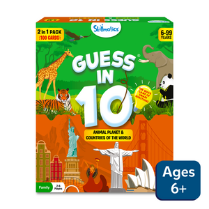 Children’s educational card game about Animals and Countries for ages 6+