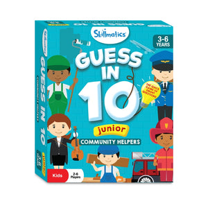 A children’s board game focusing on community helpers, suitable for ages 3-6 and 2-6 players.