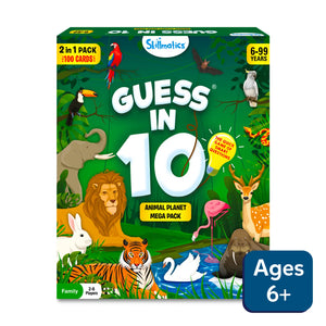 Green Guess in 10 Animal Planet Mega Pack box with colorful animal illustrations