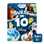 Disney-themed Guess in 10 trivia card game for ages 6 and up, fun family game