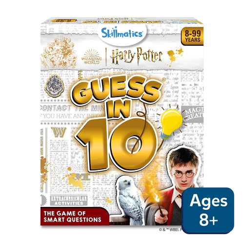 Harry Potter-themed Guess in 10 trivia card game for ages 8 and up