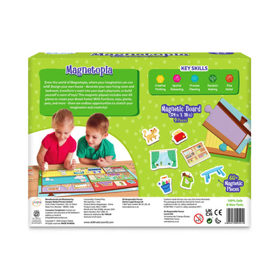 Children’s magnetic play set for imaginative building and pretend play by Magnetopia