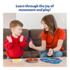 Woman and child playing with Jump and Learn Flash Cards for Toddlers ages 2-5