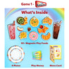 Children’s magnetic play food set with accessories from Little Chef’s Creative Kit for ages 3-8