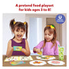 Magnetic pretend food playset for children aged 3 to 8 from Little Chef’s Creative Kit
