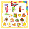 Colorful menu board with drinks and side dishes for Let’s Play Restaurant Magnetic Play Set