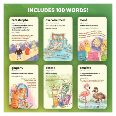 Wordables: Level 1 | Vocabulary Flash Cards (ages 8+)