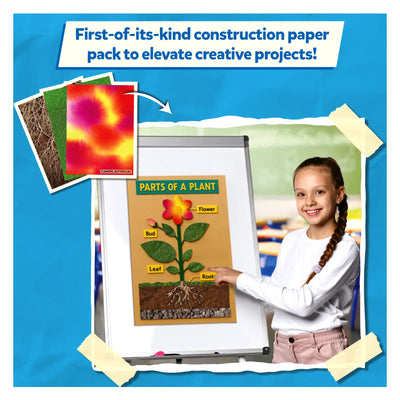 Clever Prints: Life Science | Construction Paper (60 Sheets)