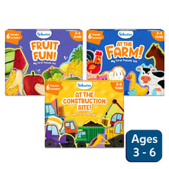 My First Puzzle Set: Mega Combo (ages 3-6)