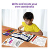 Children’s storybook creation kit with blank book markers and space explorer stickers