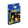 Dark blue Magical Scratch Art Kit with Amazing Animals theme for ages 3-8