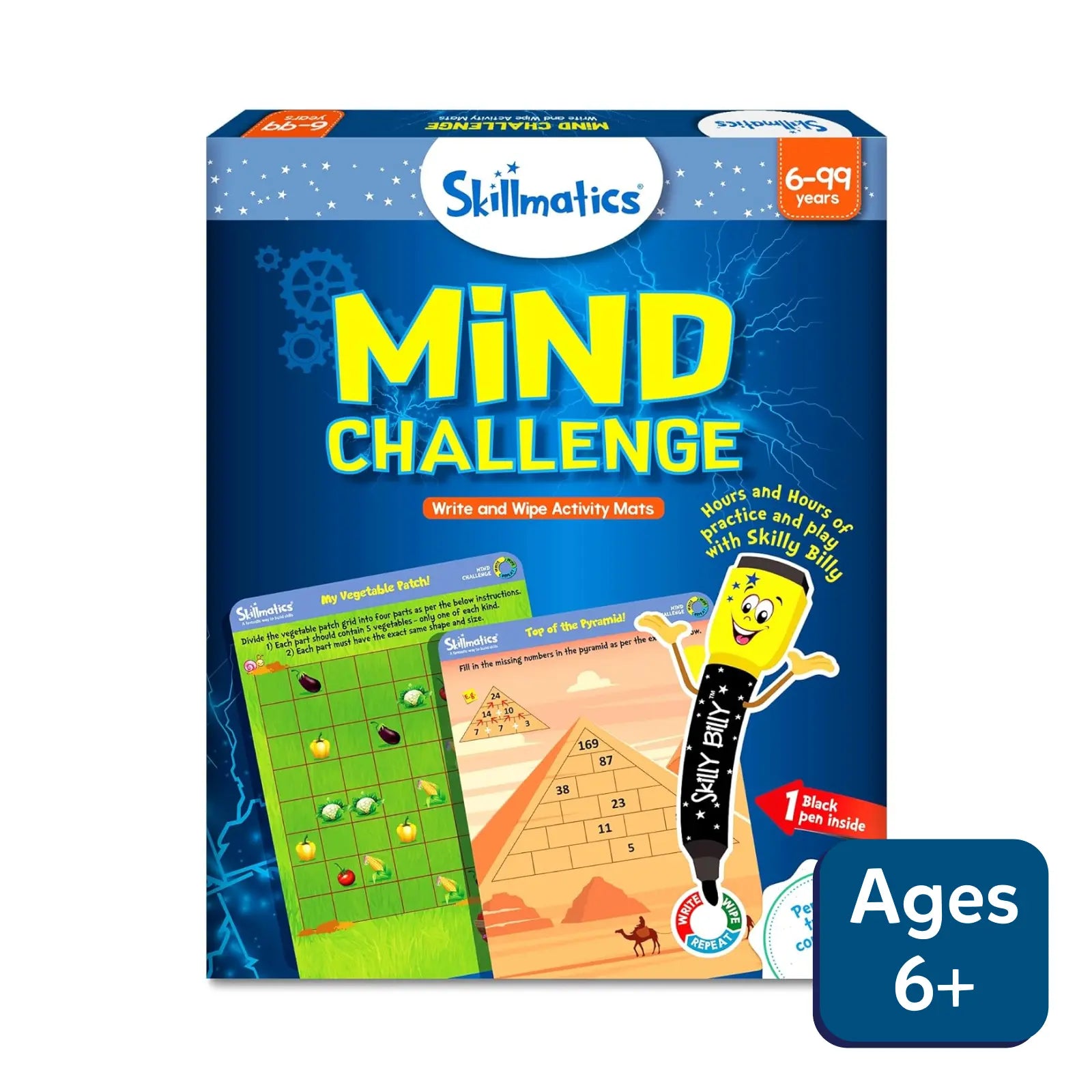 Mind Challenge | Reusable Activity Mats (ages 6+)