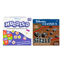Two Skillmatics Classics board games Sizzle and Colour Crush for ages 4 and up