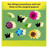 Sun print art kit with natural objects for kids to create sun prints outdoors