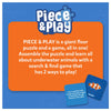 Floor puzzle and game for learning about Underwater Animals for ages 3 to 7