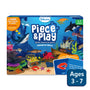 Children’s underwater animals puzzle and game set with 48 pieces and 30 cards for ages 3-7