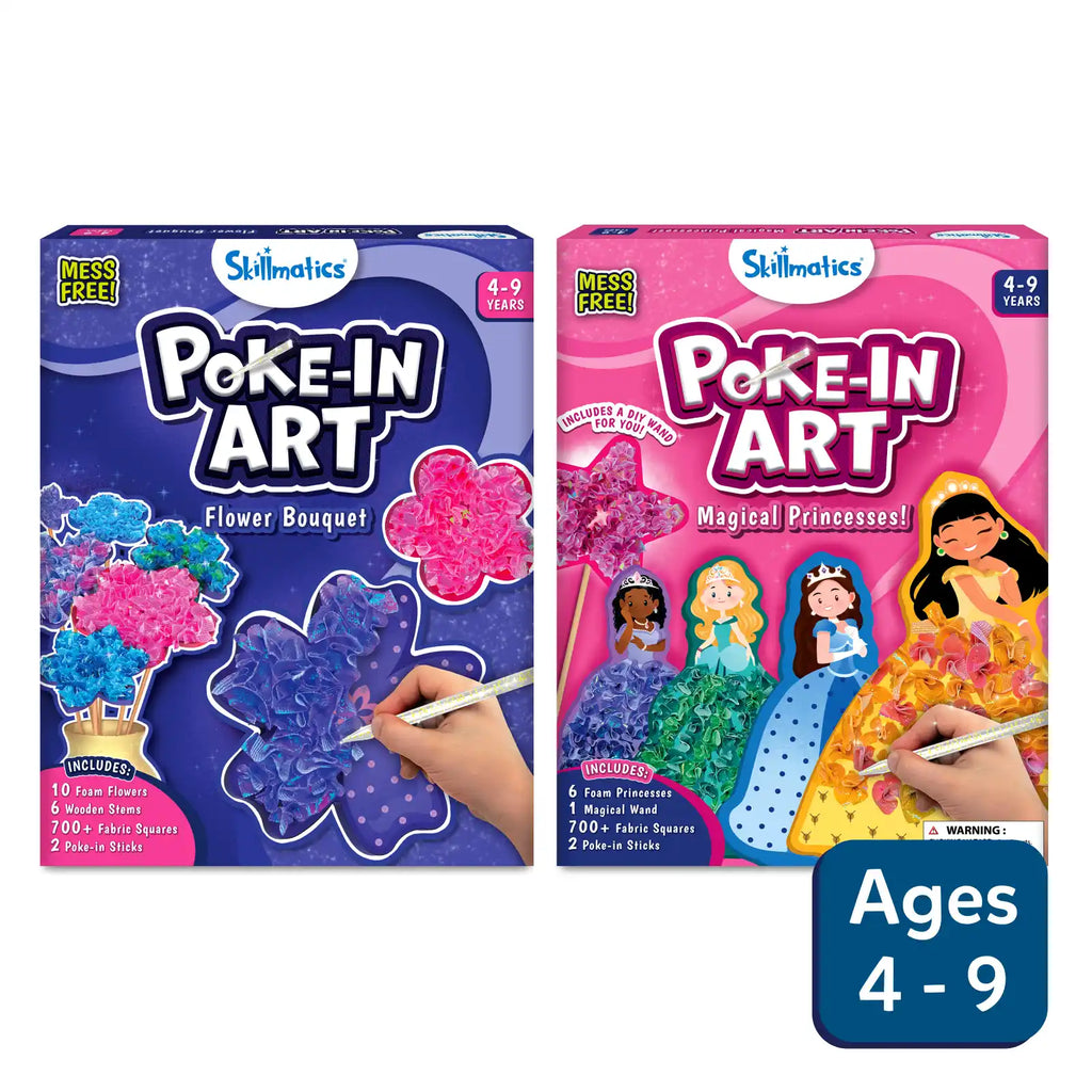 DIY Delights Poke-in-Art Combo (ages 4-9)