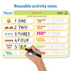 Reusable educational activity mat for learning numbers from Preschool Champion for ages 3 to 6