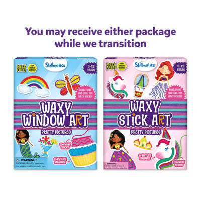 Waxy Stick Art: Pretty Pictures | Mess-Free Art for Kids (ages 5-12)