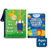 Quiet book and flashcard set for children from Infant Essentials Combo ages 1-4