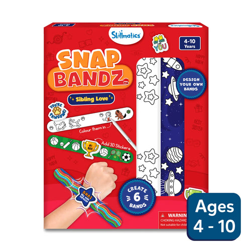 Snap Bandz: Sibling Love | DIY Art & Craft Activity (ages 4-10)