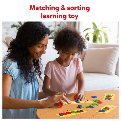 Educational matching and sorting toy for children from Ready To Spell Learning Activities