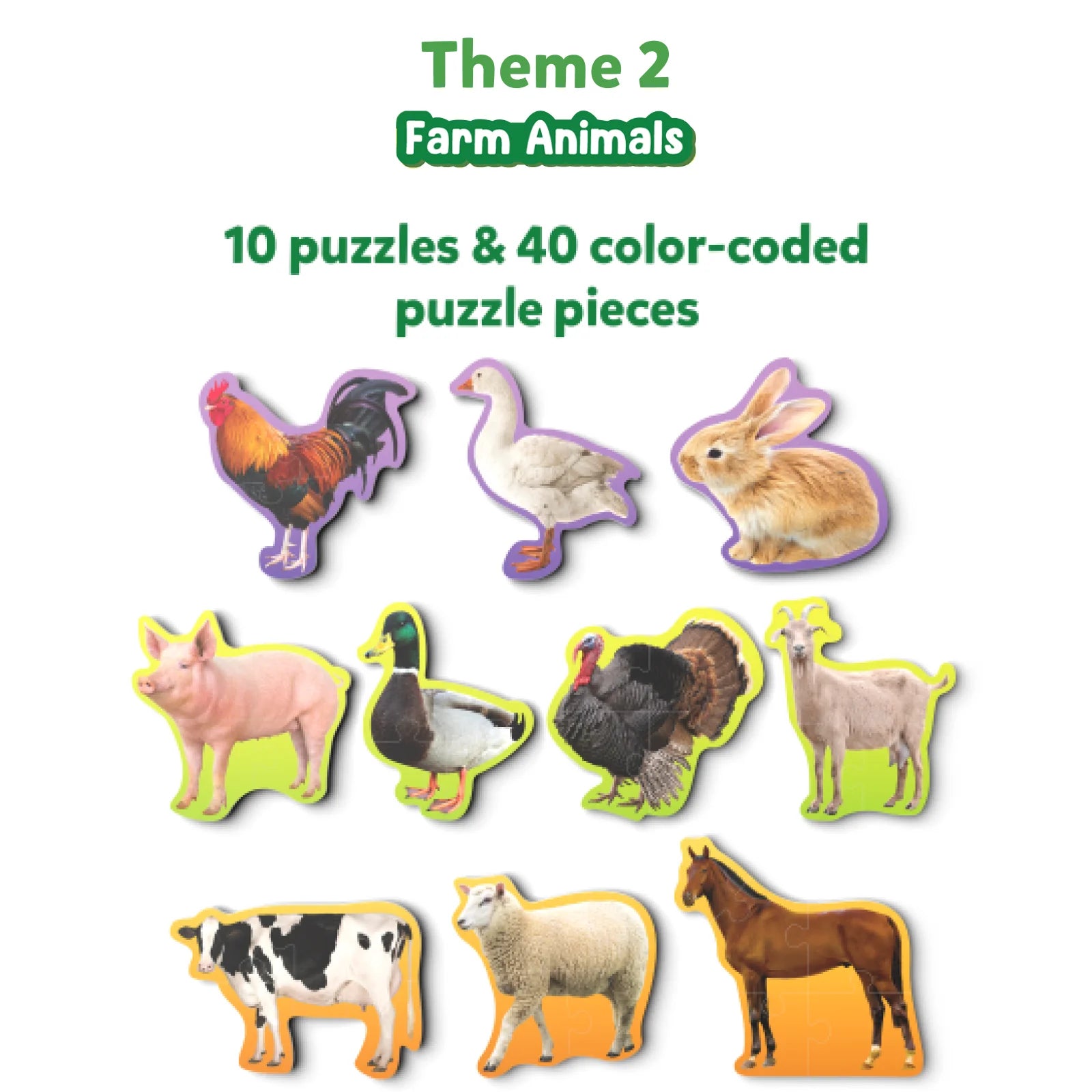 Step By Step Puzzle: Combo (ages 3+)
