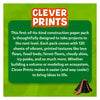 Construction paper pack with printed textures from Clever Prints All Things Science