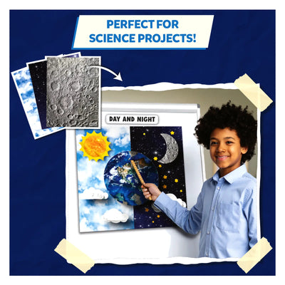 Clever Prints: Outer Space | Construction Paper (60 Sheets)