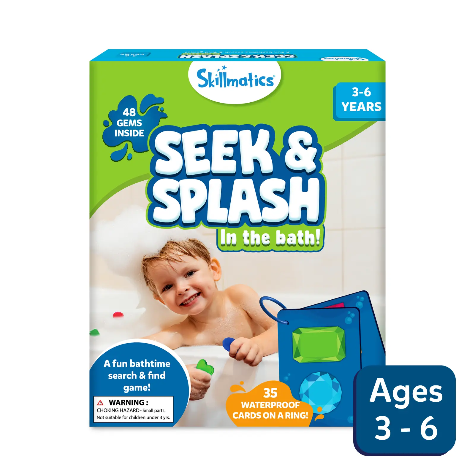 Seek & Splash Junior  | Underwater Search and Find Game (ages 3-6)