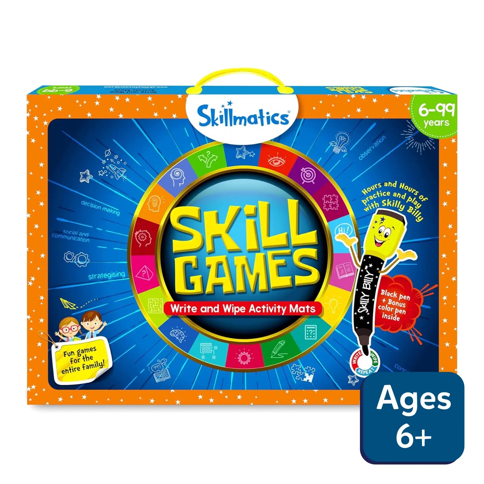 Skill Games | Reusable Activity Mats (ages 6+)