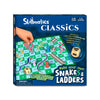 Snakes & Ladders magnetic board game box with colorful magnetic pieces for ages 4+